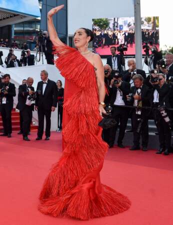 Cannes 2022 : Rossy de Palma en rouge