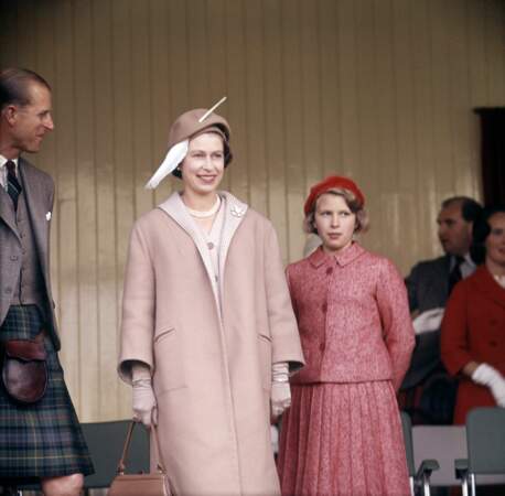 Elizabeth II et la Princesse Anne 