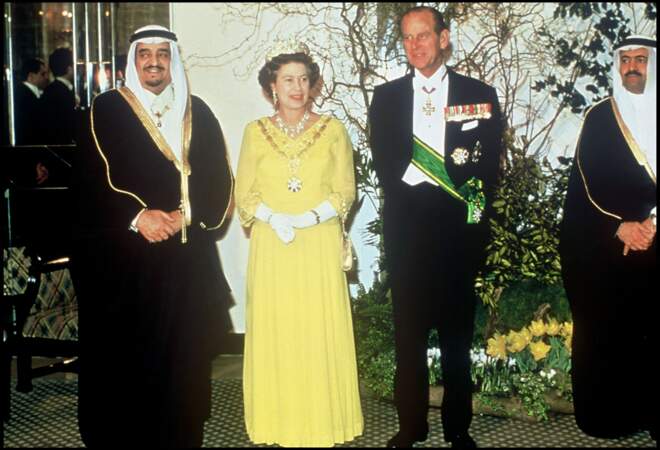 La reine Elizabeth II en 1987