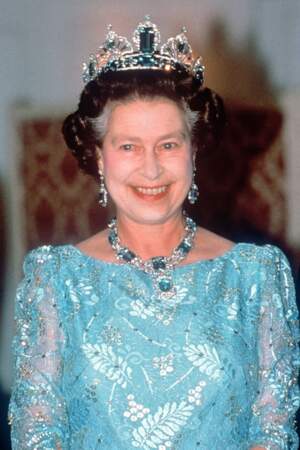 Elizabeth II en 1990