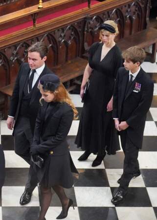De nombreux membres de la famille royale sont venus assister aux funérailles