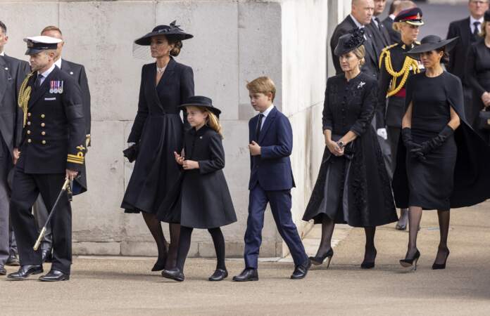 Funérailles d'Elizabeth II : les images de la princesse Charlotte