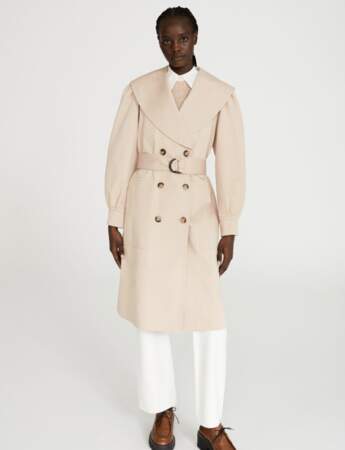 Trench tendance : col rond