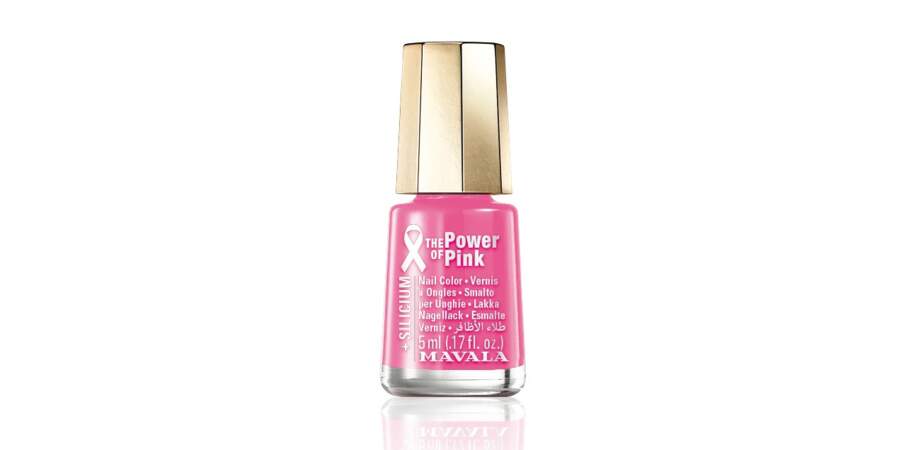 Le vernis "The Power of Pink" de Mavala