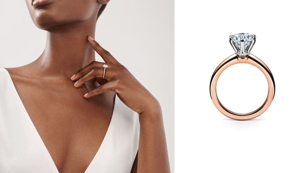 Bague de fiancailles Cartier Mauboussin Tiffany. les prix et les plus beaux modeles Femme Actuelle