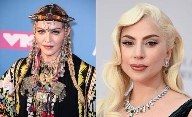 Madonna et Lady Gaga