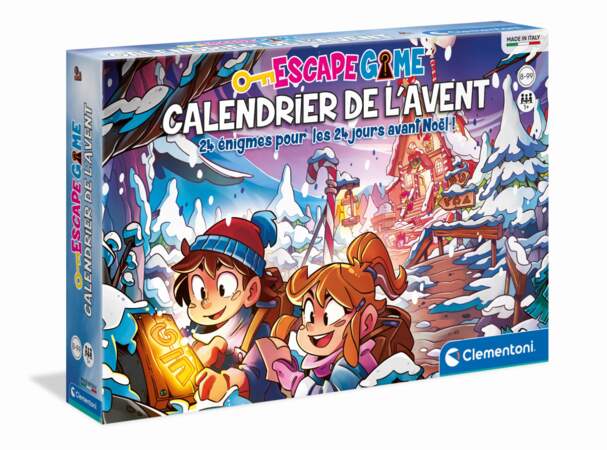 Calendrier Escape Game Clémentoni