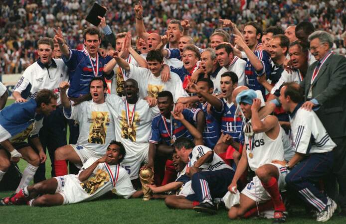 L'équipe de France 1998 a bien changé !