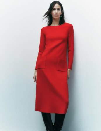 Nouveauté Zara : la robe-pull comfy