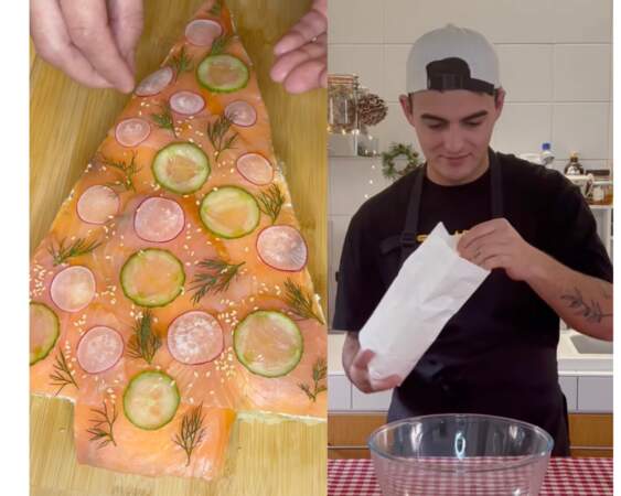 Sapin focaccia au saumon : la recette qui va enchanter vos apéritifs de fêtes