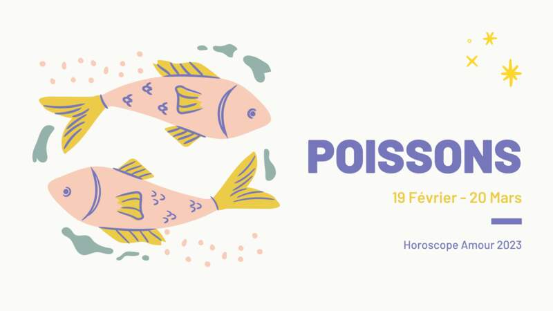 Horoscope amour 2023 du Poissons
