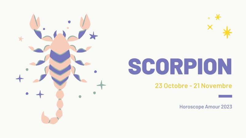 Horoscope amour 2023 du Scorpion