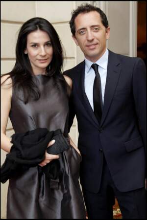 Marie Drucker et Gad Elmaleh au Palais de l'Elysée en mai 2010. Le couple se sépare quelques mois plus tard.
