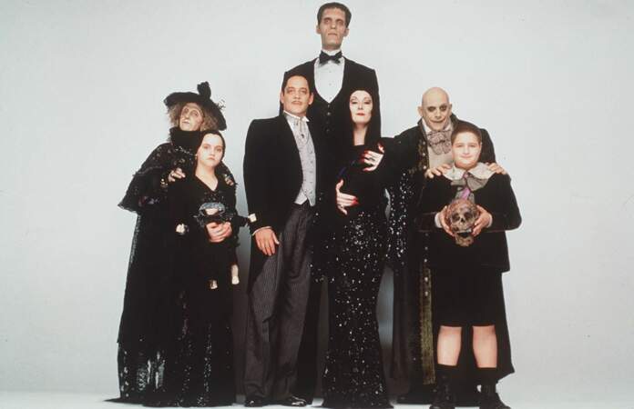 Les stars de la "Famille Addams"