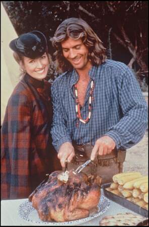 Joe Lando (Byron Sully) et Jane Seymour (Docteur Quinn)