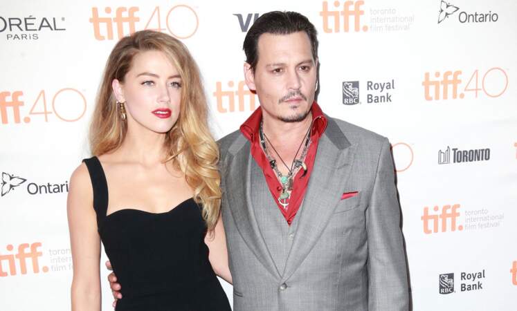 Amber Heard et Johnny Depp 