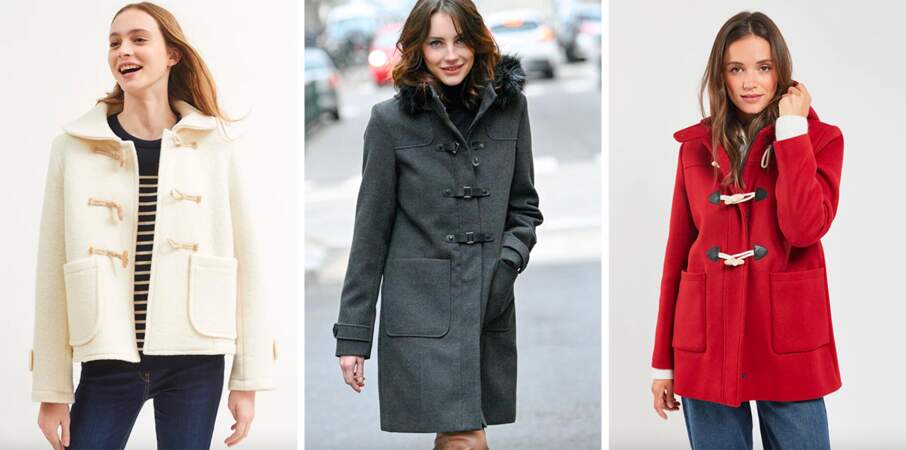 Cap sur les plus beaux duffle coat en laine pour femme 