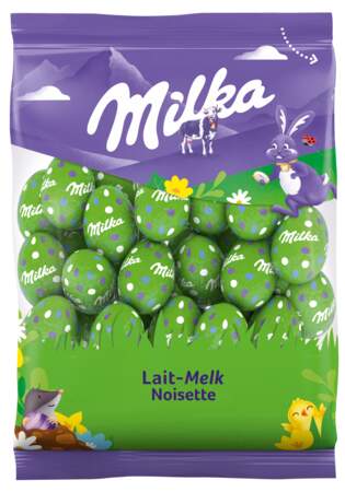 Petits œufs lait-noisette - Milka