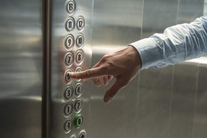 Les boutons d’ascenseur