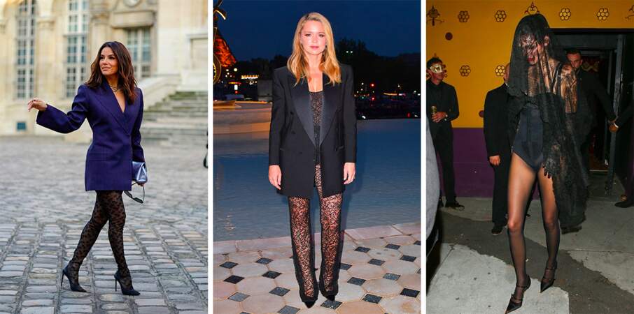 Virginie Efira, Adriana Karembeu, Eva Longoria : ces stars qui ont adopté la tendance "sans pantalon"