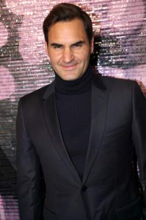 ... et l'ex-champion de tennis, Roger Federer.