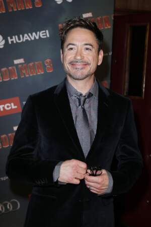 Le comédien Robert Downey Jr ("Sherlock Holmes", "Iron Man")....