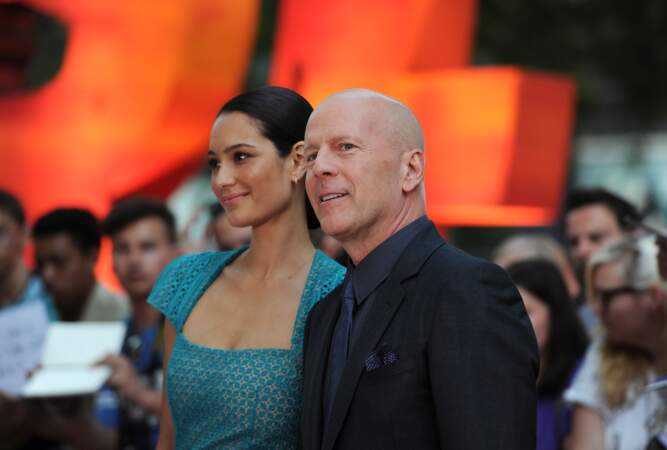 Bruce Willis et son épouse Emma Heming