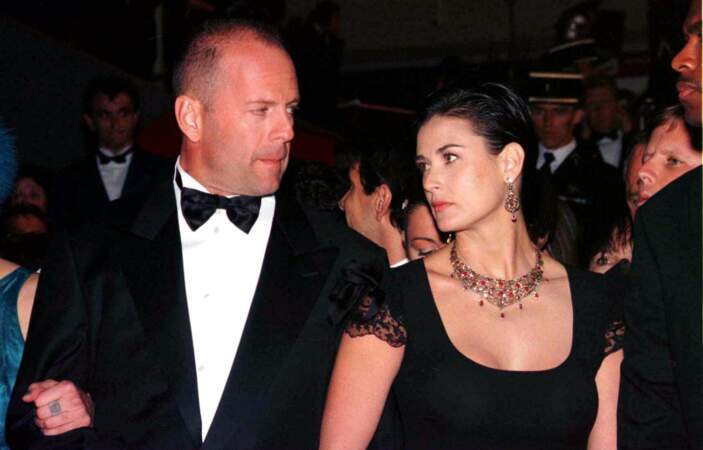 Bruce Willis et son ex-femme Demi Moore 