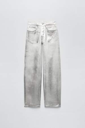Le pantalon métallisé 