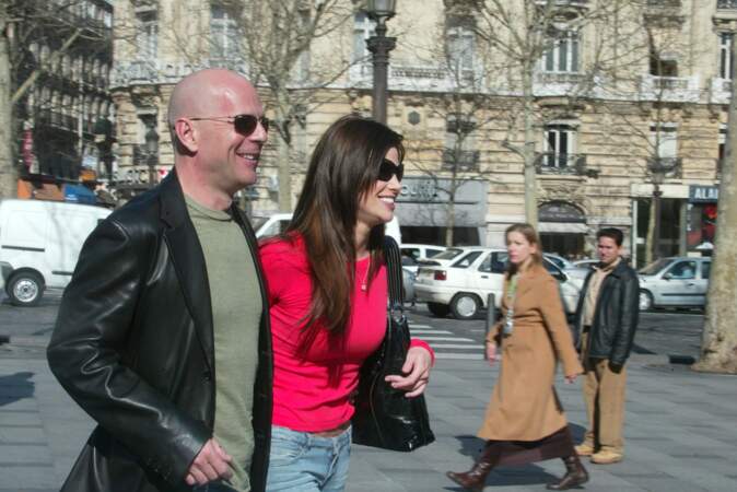 Bruce Willis et Brooke Burns