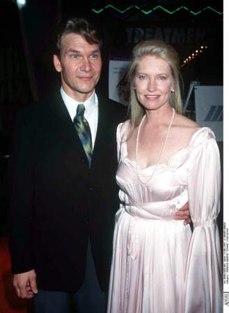 Patrick Swayze (Johnny Castle) et sa femme Lisa Niemi