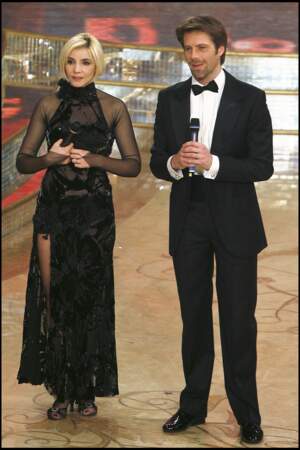 Le couple durant l'émission "Ballando con le stelle".