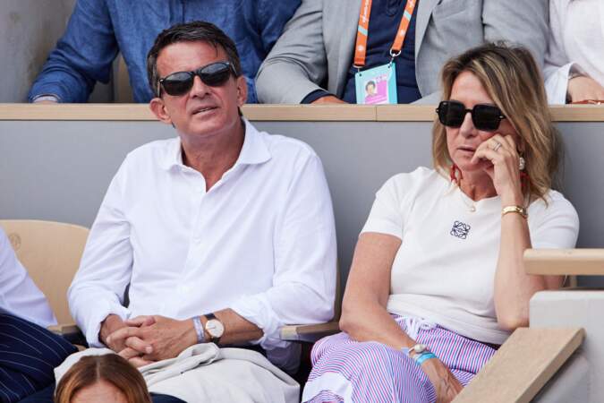 Manuel Valls et sa femme Susana Gallardo Torrededia