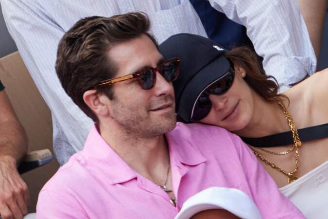 Jake Gyllenhaal et sa compagne Jeanne Cadieu 