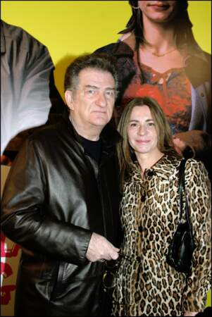 Eddy Mitchell et sa femme Muriel Bailleul : 2004