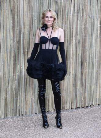Les stars en robe transparente : Diane Kruger