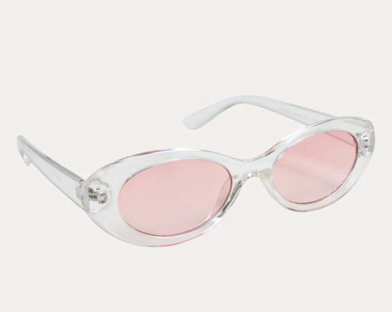Les lunettes de soleil transparentes