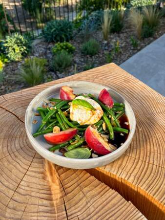 Salade de haricots verts : la recette originale de Cyril Lignac