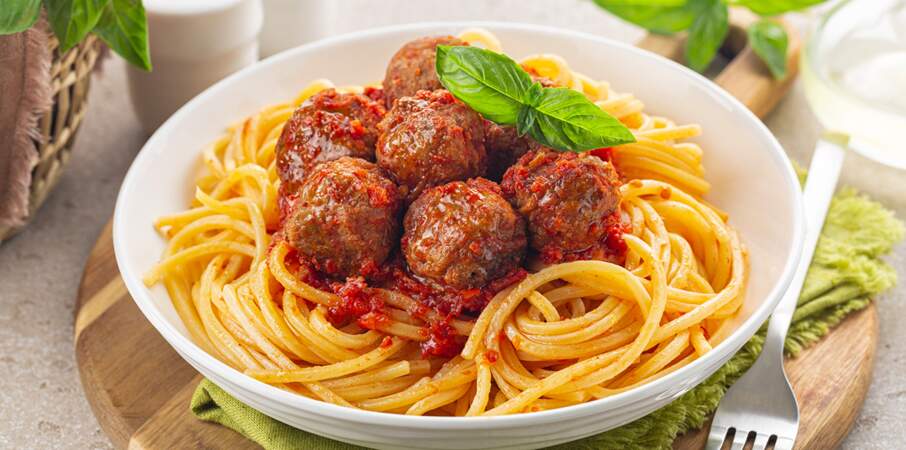 Spaghettis et boulettes : la recette de Laurent Mariotte qui sent bon l’enfance