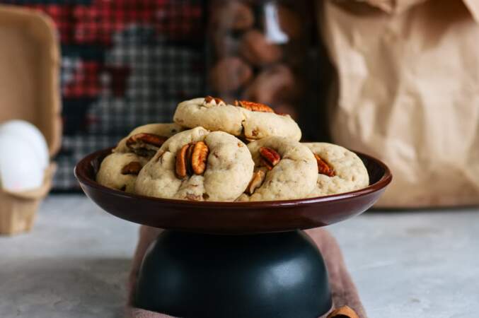 Cookies faciles aux noix de pécan