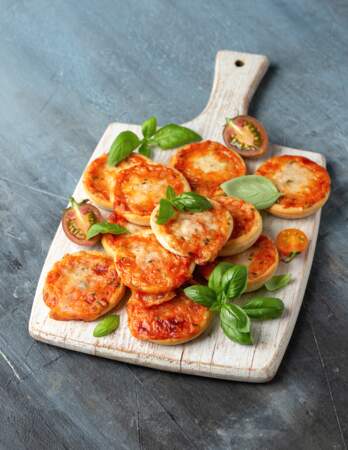 Mini pizza fromage