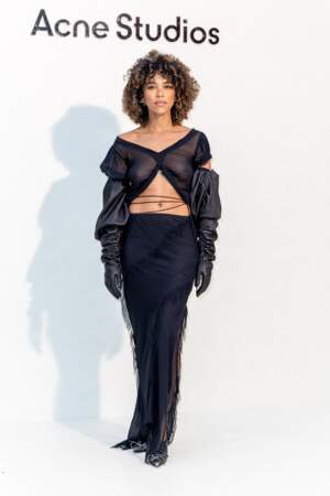 Les stars en toute transparence pendant la Fashion Week 2023 : Alexandra Shipp