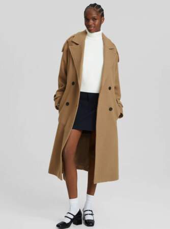 Trench coat femme 2023 : le trench avec laine