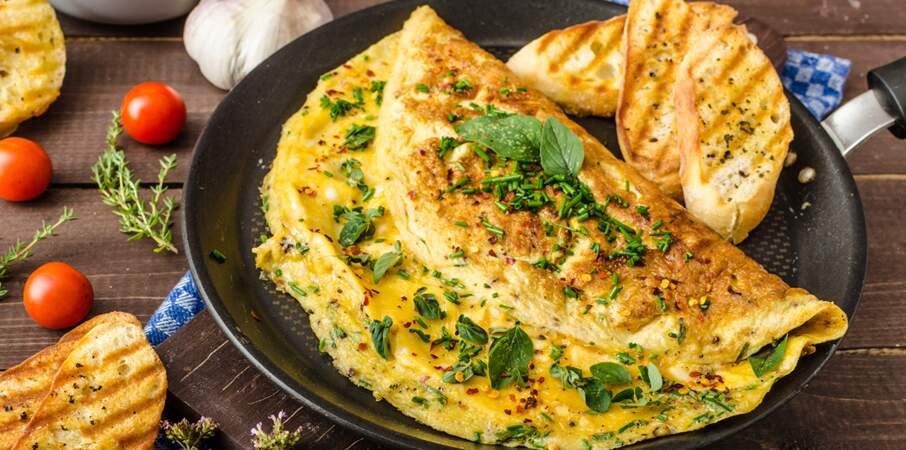 Nos meilleures recettes d'omelettes simples et gourmandes