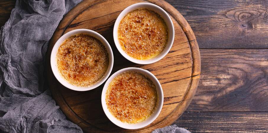 Entrée de fêtes : la recette super facile de la crème brûlée au foie gras