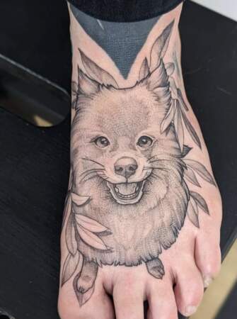 Le tatouage animal de compagnie 