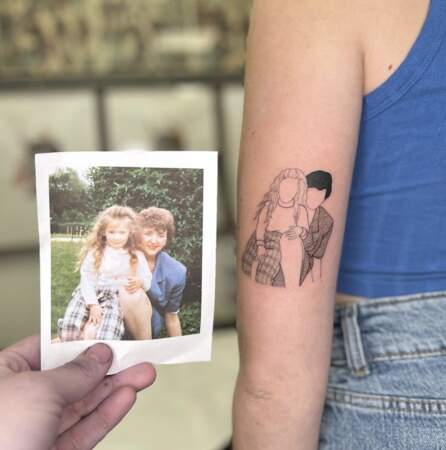 Le tatouage souvenir d'enfance 