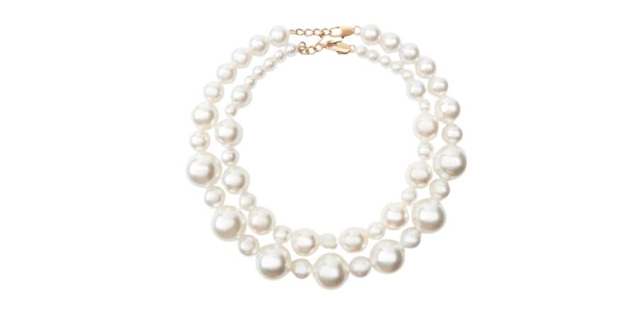 Lot de colliers de perles 
