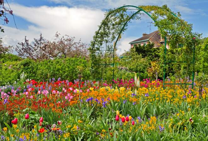 Giverny et ses tulipes