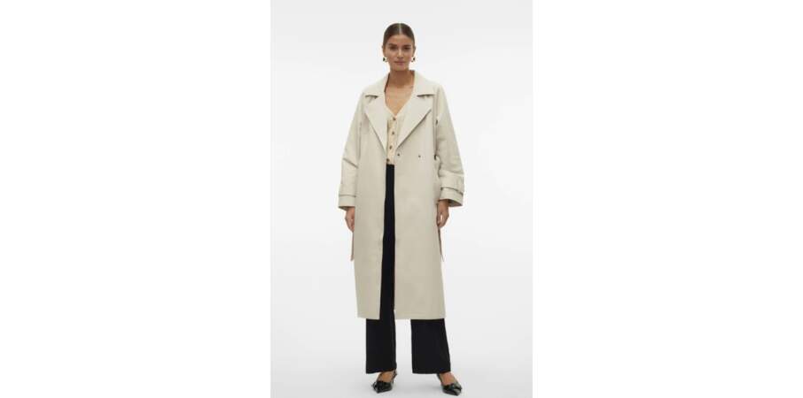 Le trench beige